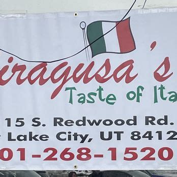 siragusa's taste of italy  Menu